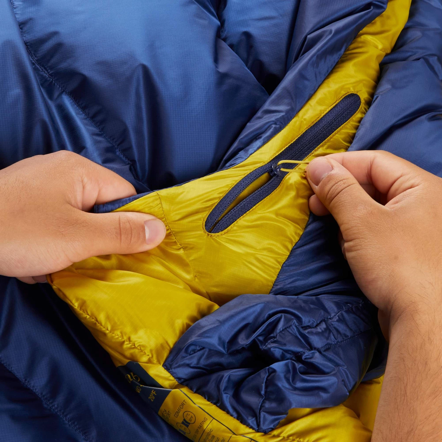 Rab NEUTRINO 400 X-LONG WIDE - Daunenschlafsack 7 Rab NEUTRINO 400 X-LONG WIDE - Daunenschlafsack – Bild 7