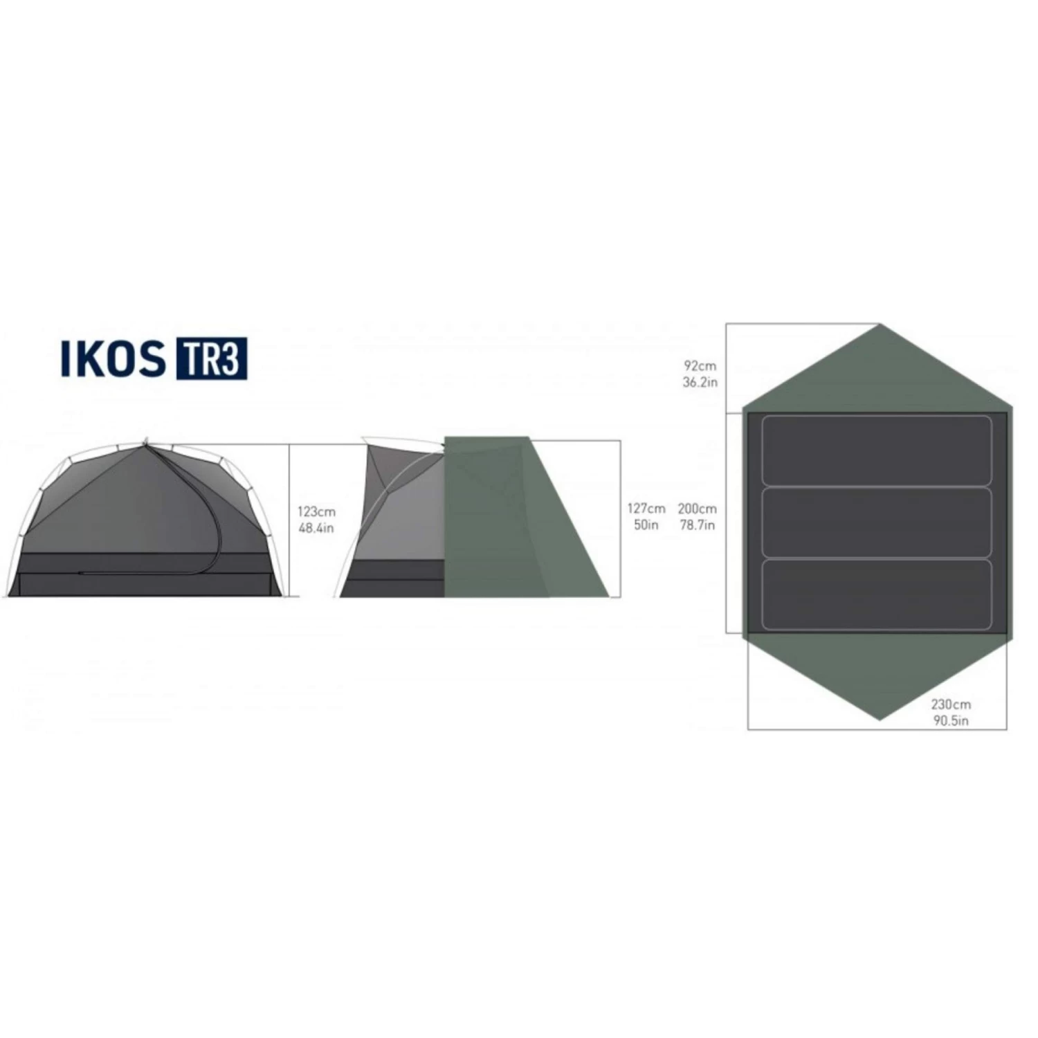 Sea To Summit IKOS TR TENT 2 PERSON - Kuppelzelt 2 Sea To Summit IKOS TR TENT 2 PERSON - Kuppelzelt – Bild 2