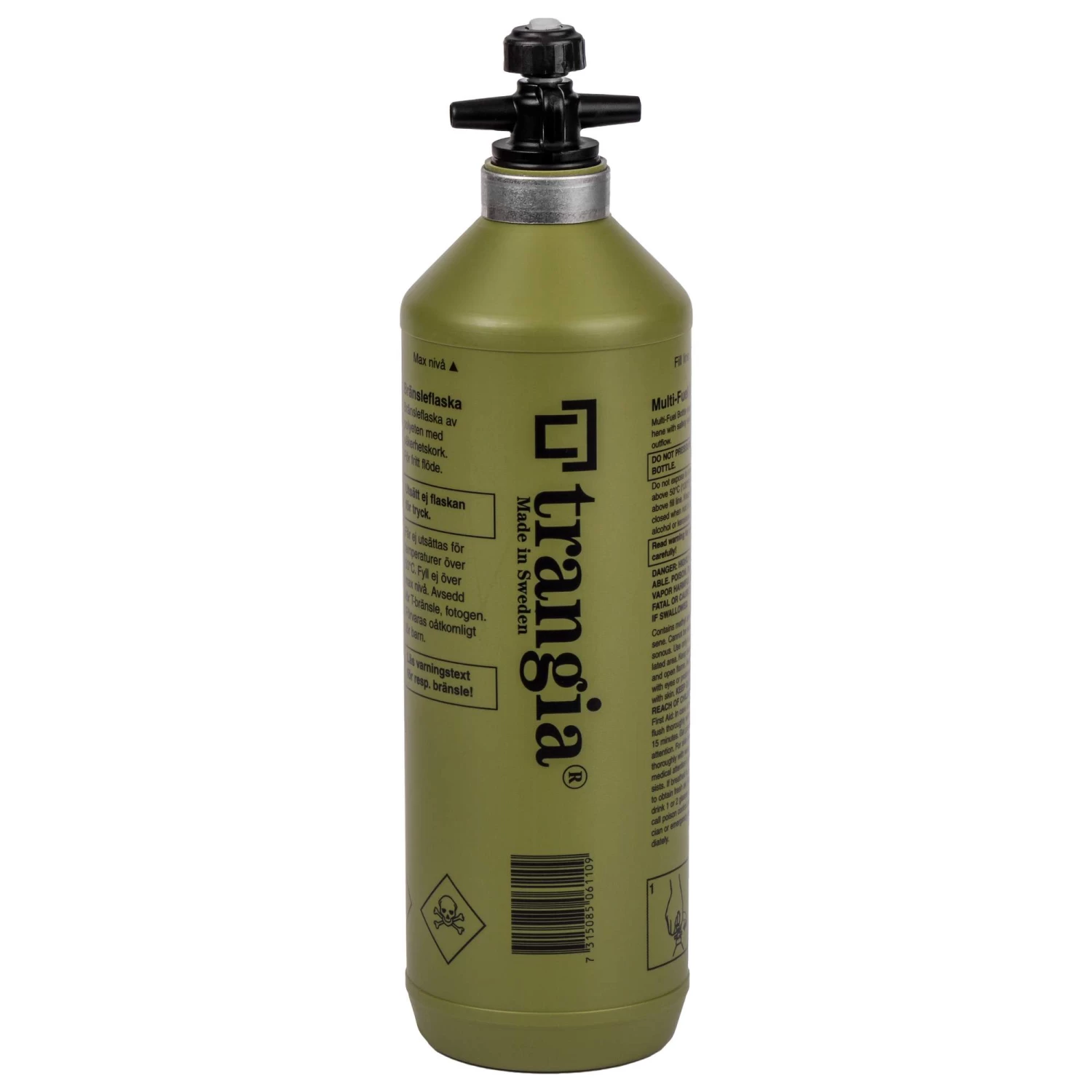 TRANGIA SICHERHEITSFLASCHE OLIVE 1,0 L - Brennstoffflasche 1 TRANGIA SICHERHEITSFLASCHE OLIVE 1,0 L - Brennstoffflasche