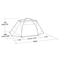 Robens COBRA STONE 5 - Familienzelt 34 Robens COBRA STONE 5 - Familienzelt -Camping Welt Verkauf 5638037124 o cobra stone 5 robens 24